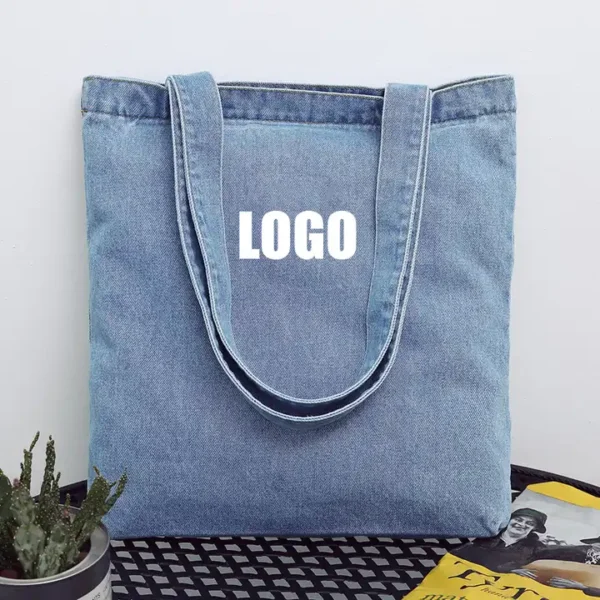 Denim Tote Bag