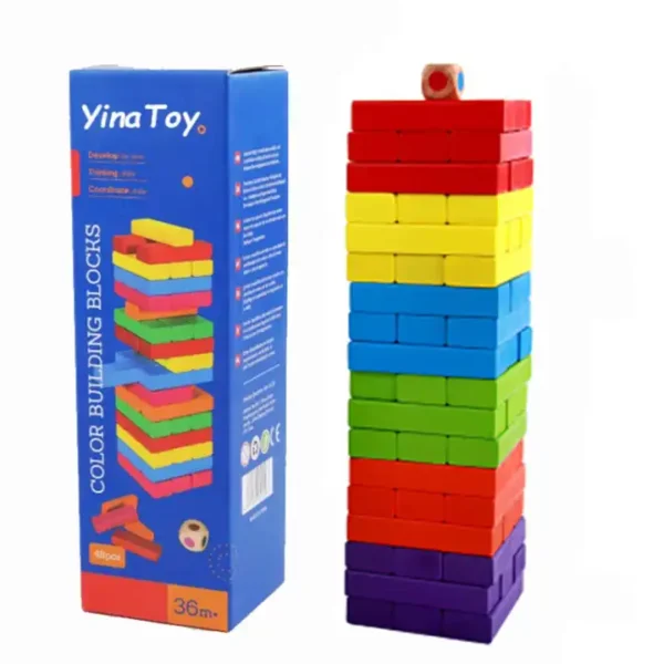 Jenga Game Set - Image 3