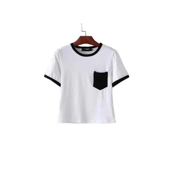 Short Sleeve Crop Top - Image 3