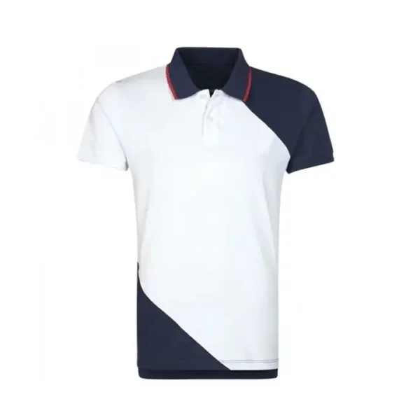 Two-Tone Contrast Polo - Image 3