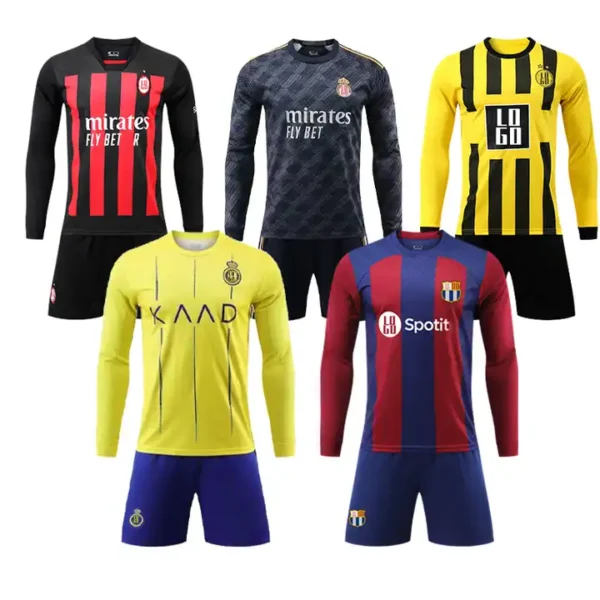 Long Sleeve Sports Jersey - Image 3