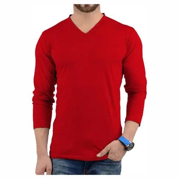 Long Sleeve V-neck Tshirt