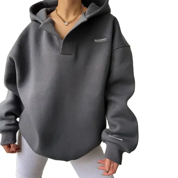 Oversized Pullover Hoodie - Image 3