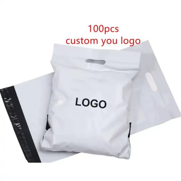 Poly Mailer Bag with Handle - Image 3