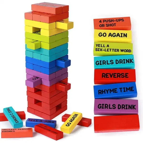 Jenga Game Set - Image 5