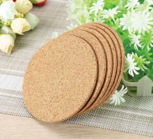 Cork Tea Coasters – Set of 6